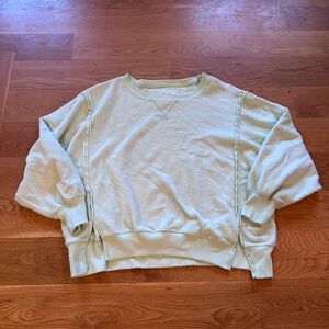 American Eagle Outfitters Fleece Huggable Crewneck Sweater